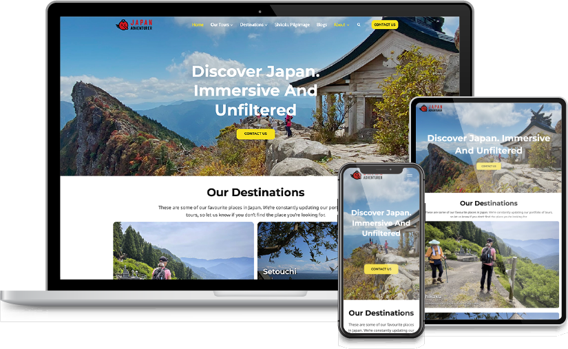 欧米豪市場向けアドベンチャー - Japan Adventurer